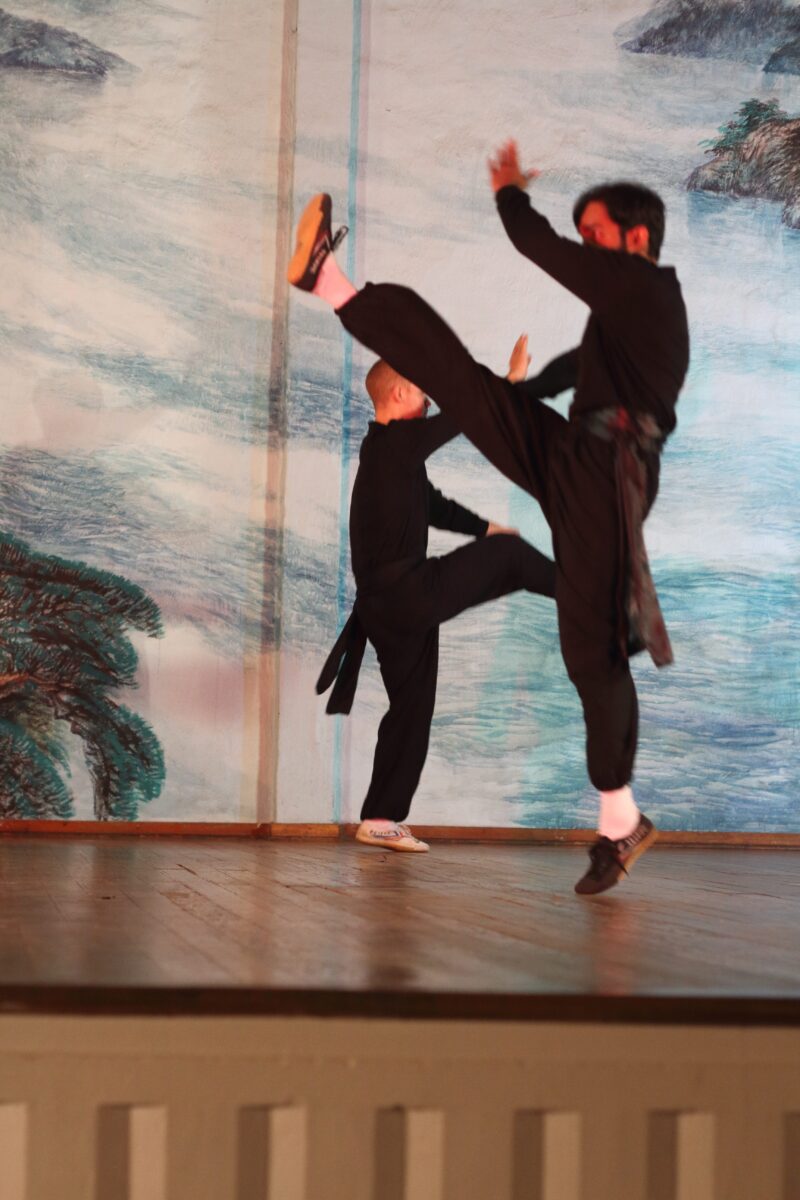 kicking