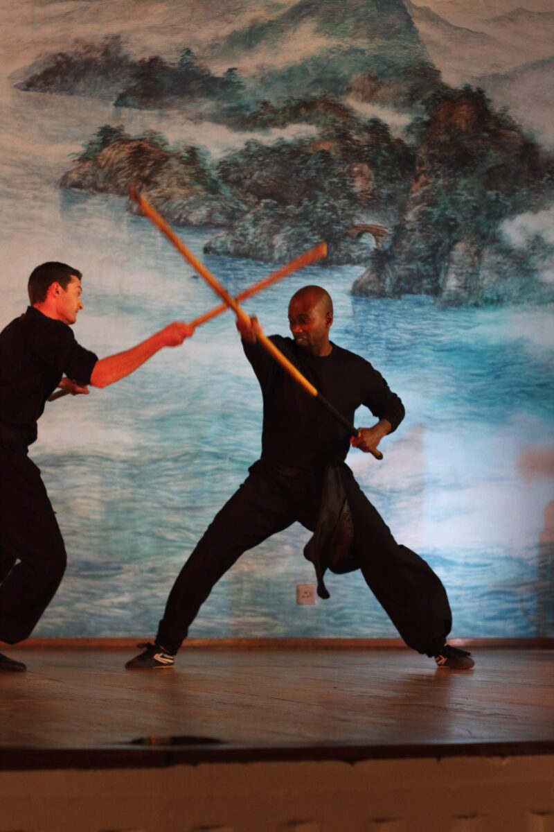 martial arts with sticks